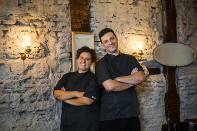 Micaela Geminiani y Pedro Natale, chefs y propietarios de La Dominga
